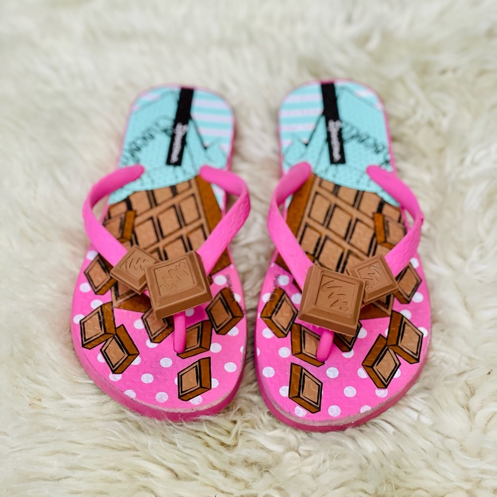 Girls Ipanema Chocolate Sandals